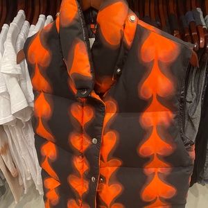 FIORUCCI PUFFER VEST - XS NWOT